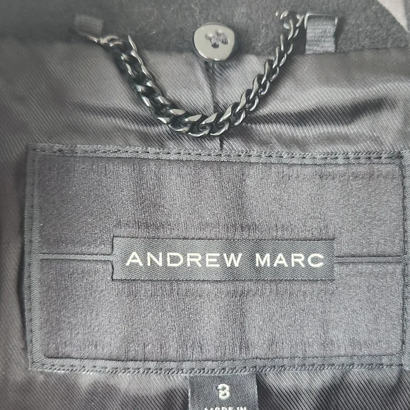 Andrew Marc Women's Black Utility Jacket - Picture 6 of 9